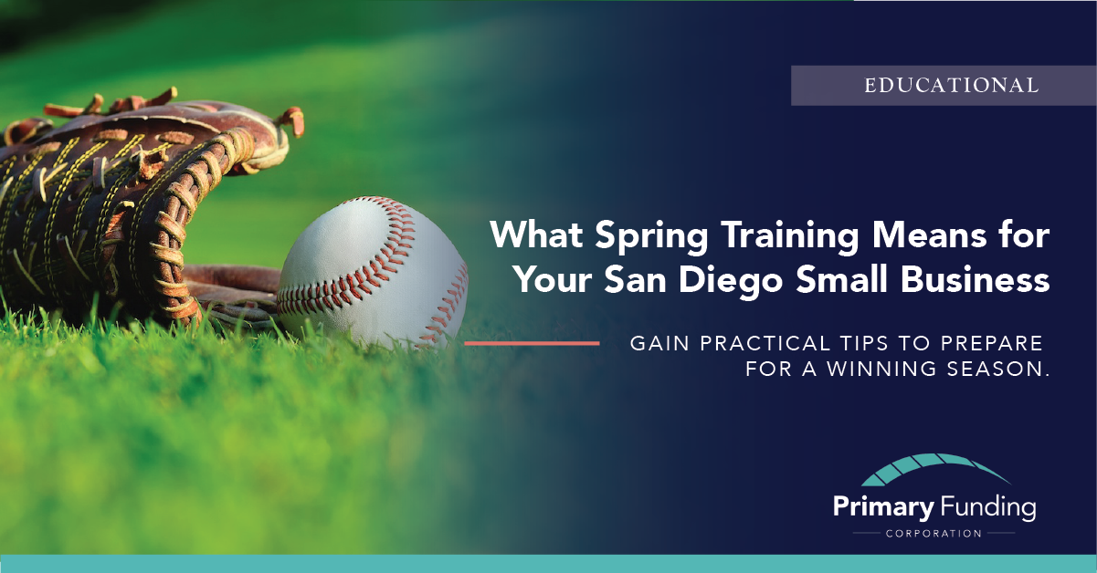 What Spring Training Means for Your San Diego Small Business post image